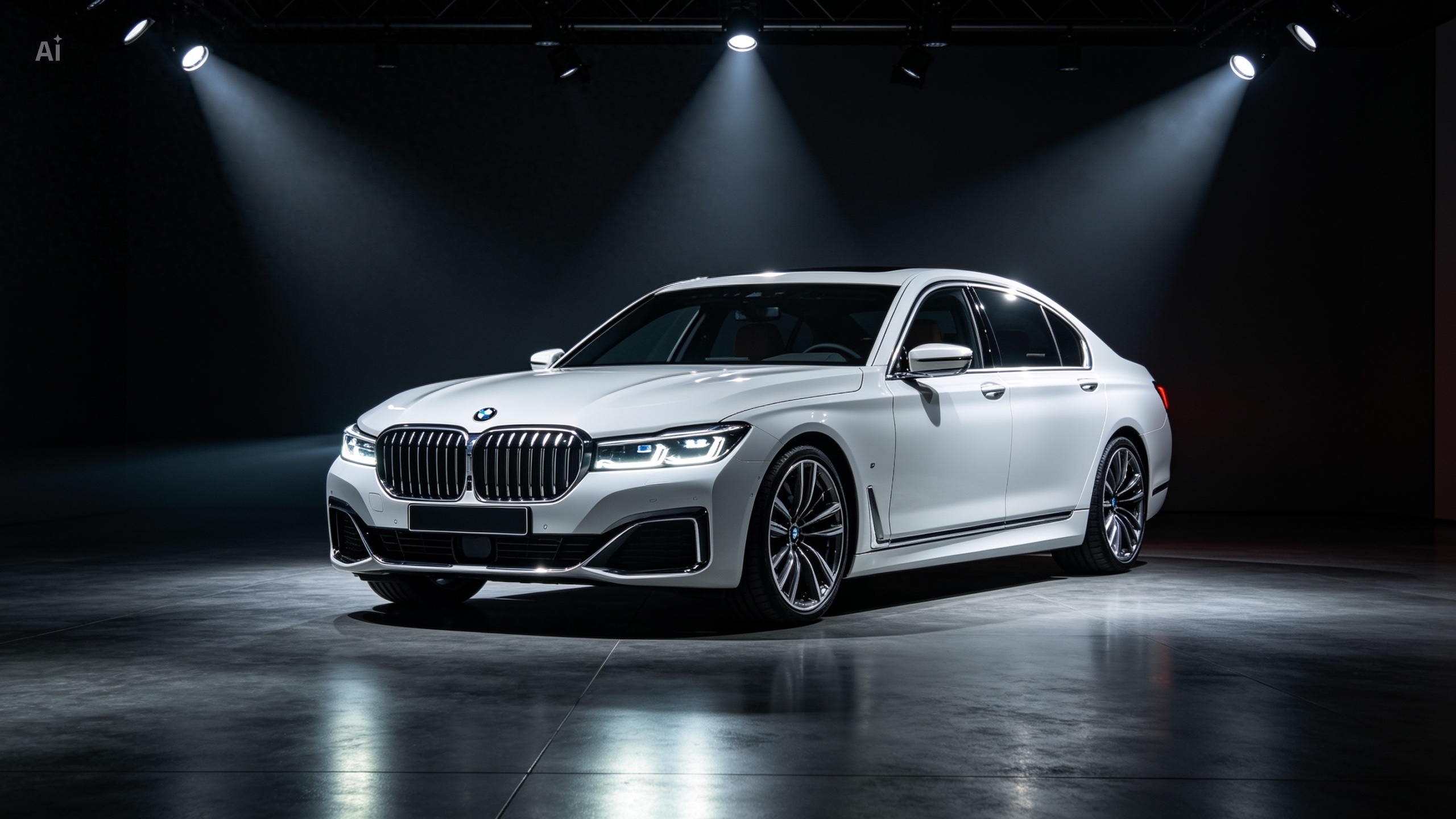 BMW 740i rental Dubai